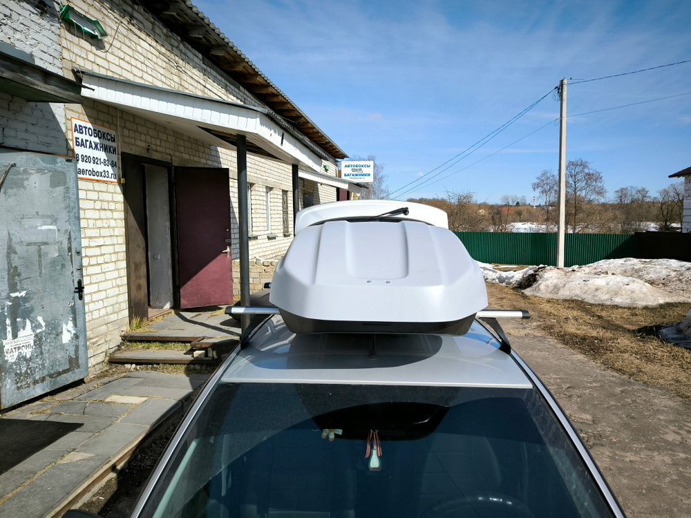 Автобокс Way-box Cobra 480 на крышу Lada Granta