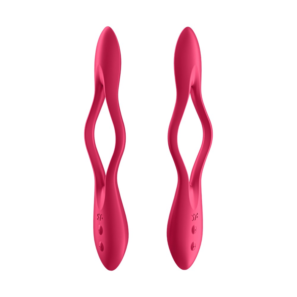 Вибромассажер Satisfyer Elastic Joy, красный