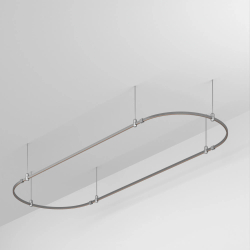 Основание ART-APRIORI-OVAL-ROD-800-3000x1000 (TN) (Arlight, IP20 Металл, 3 года) 050199