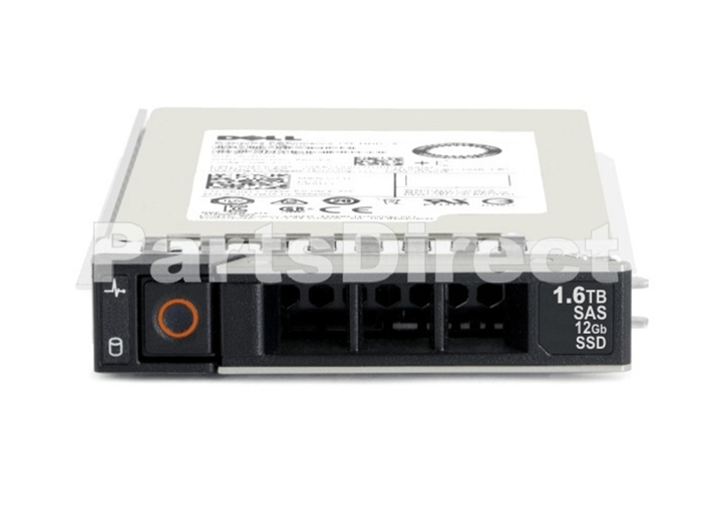 Накопитель SSD Dell 400-AZGZ G14-G16 1.6-TB 12G 2.5 SAS MU SSD w/DXD9H