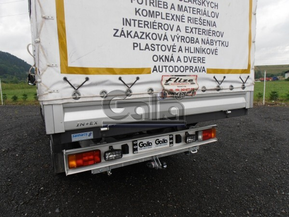 Фаркоп оцинкованный Galia C045A для Citroen Jumper 2006-, FIAT Ducato III 2006-, Peugeot Boxer 2006- платформа(паспорт и сертификат в комплекте)(без электрики)