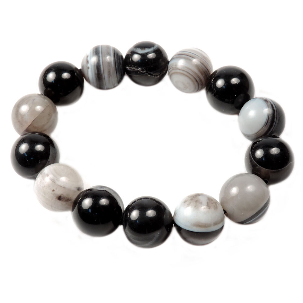 Браслет "Келли" агат полосчатый