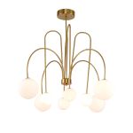 Люстра KG1213P-8 brass