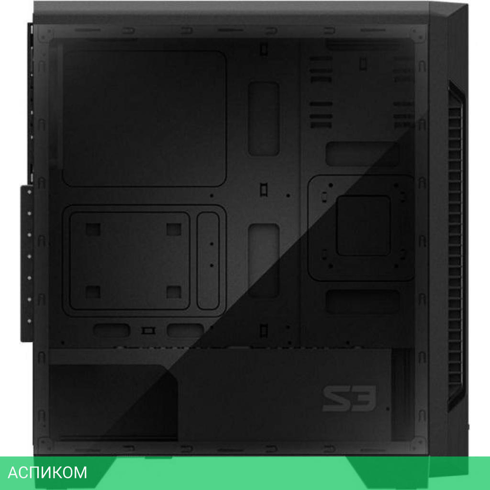 Корпус Zalman ATX без БП S3 TG Black