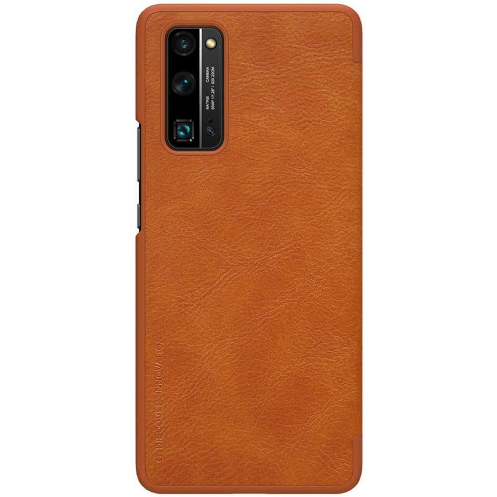 Кожаный чехол-книжка Nillkin Leather Qin для Huawei Honor 30 Pro / Honor 30 Pro+