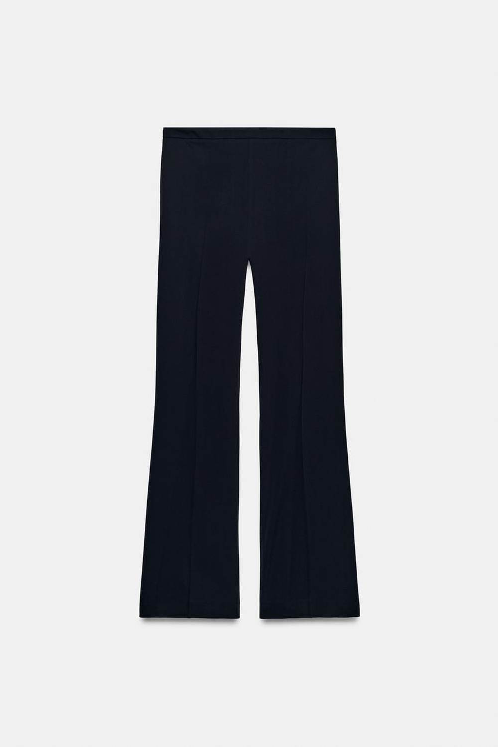 ZARA СВОБОДНЫЕ БРЮКИ — ZW COLLECTION, МОРСКОЙ СИНИЙ
