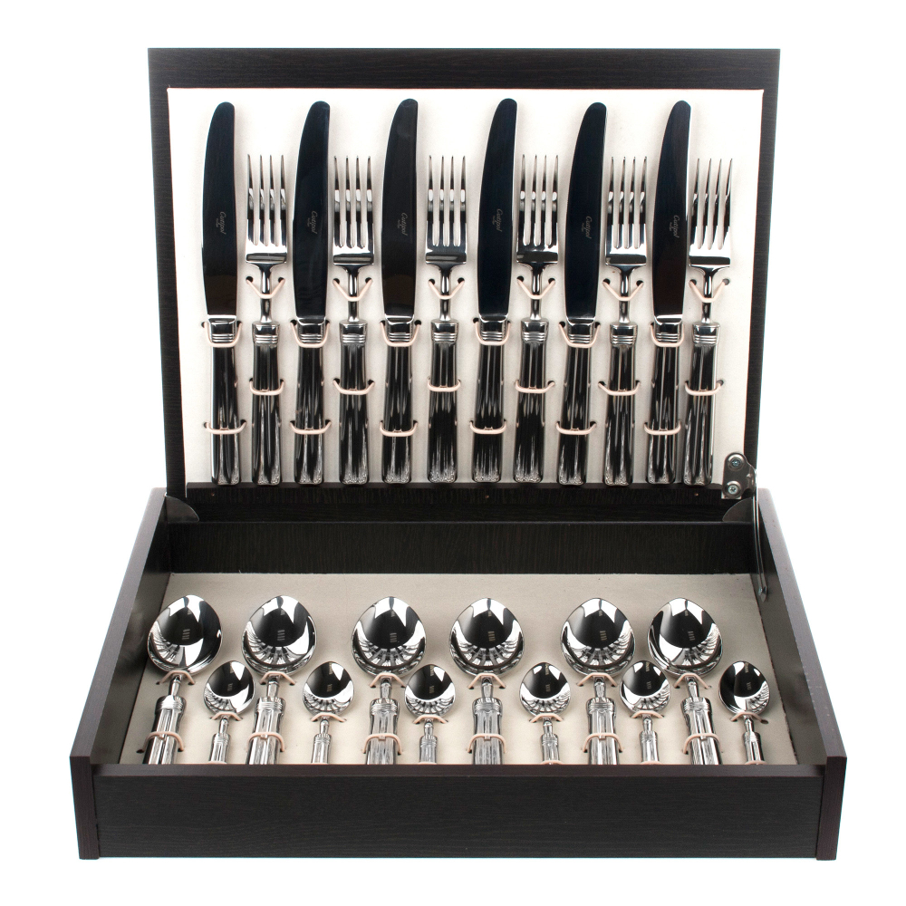 Набор столовых приборов на 6 персон 24 предмета Cutipol Fontainebleau Bright в подарочной упаковке