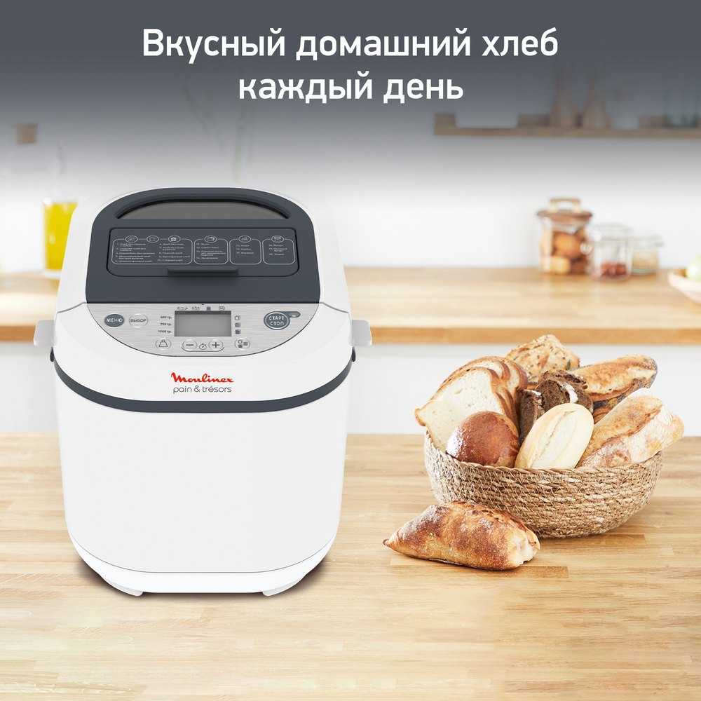 Хлебопечка Moulinex Pain&Tresors OW250132