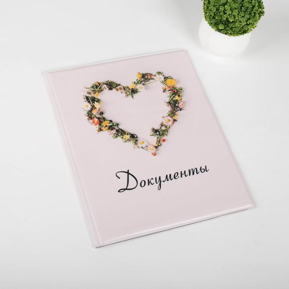 5054011 Папка для семейных документов, 4 комплекта, цвет белый