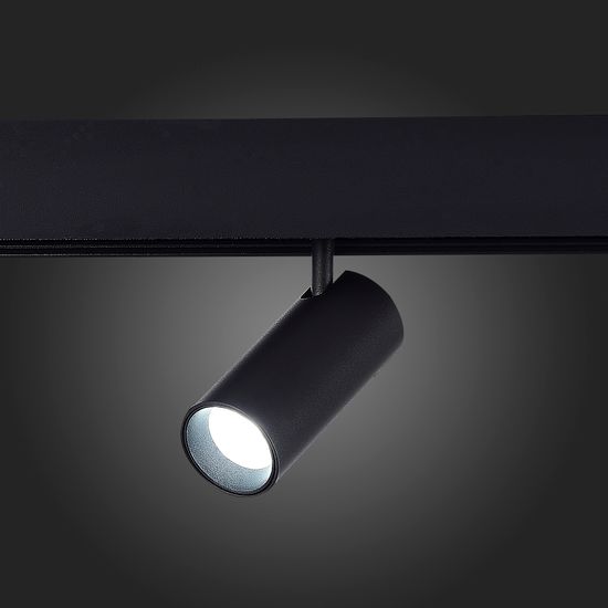 ST375.406.07 Магнитный трековый светильник SMART Черный LED 1*7W 2700K-6500K 630Lm Ra90 36° IP20 L10 SKYLINE 48