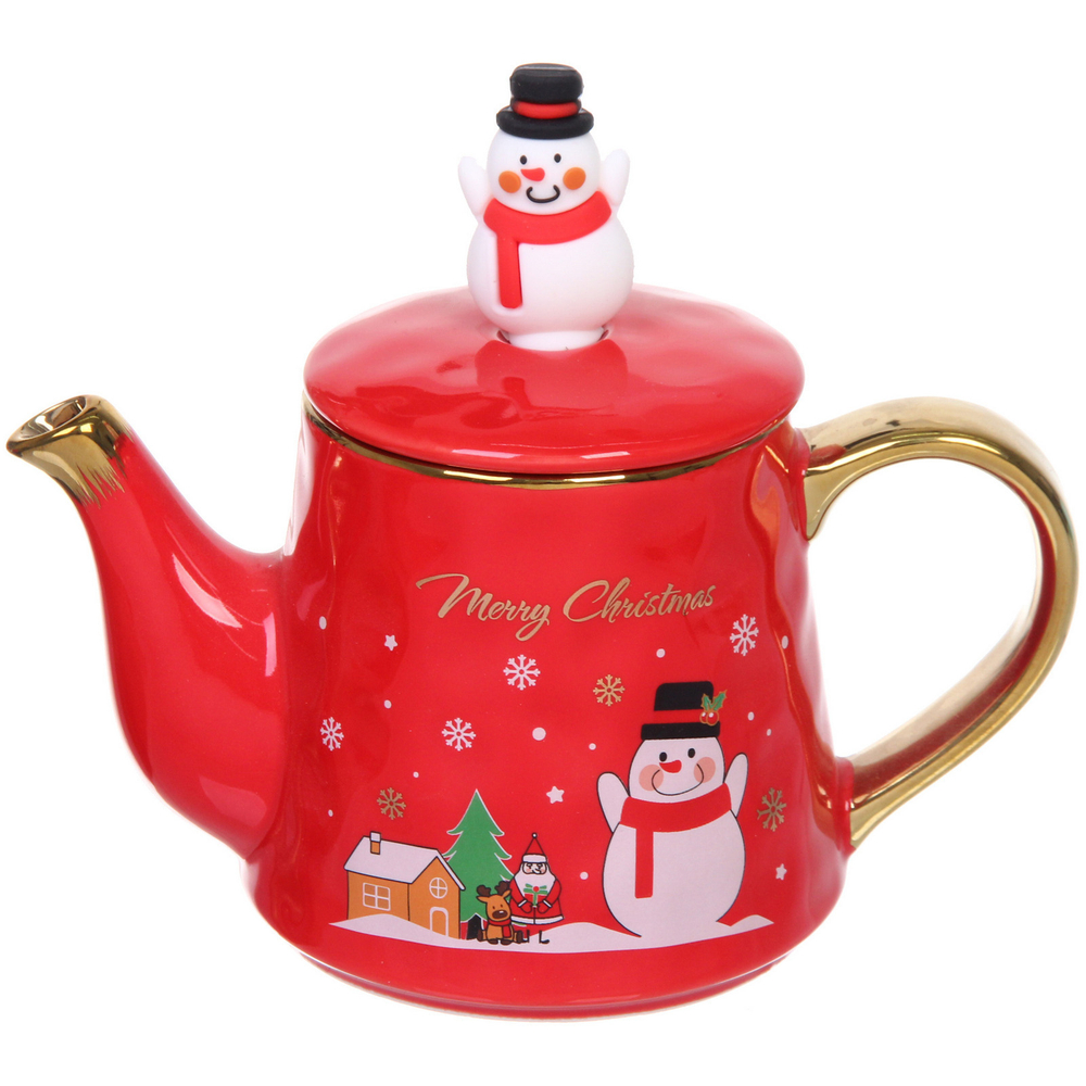 Набор чайный «Зимняя сказка» (Чайник 520мл+2кружки 200мл)