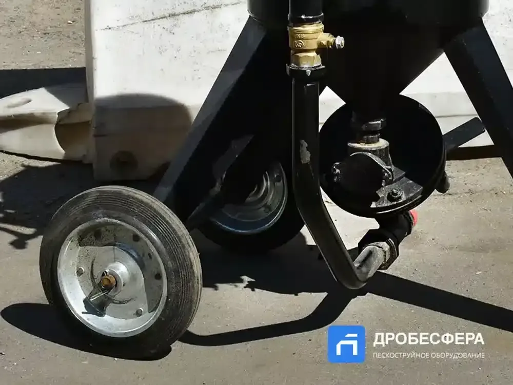 Пескоструйный аппарат PST-PS-25-1 с шиберным дозатором