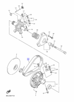 Ремень вариатора Viper (8JP176410000)