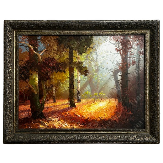 Быков В. А. (р. 1958 г.) Летние лучи. Холст, масло. Россия, 2020 г.