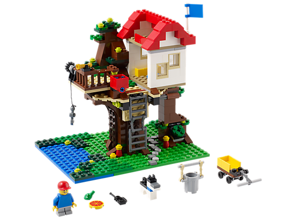 LEGO Creator: Домик на дереве 31010 — Treehouse — Лего Креатор Творец Создатель