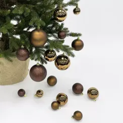 Набор пластиковых шаров Гамма 46 шт., шоколадный, House of seasons (84683)