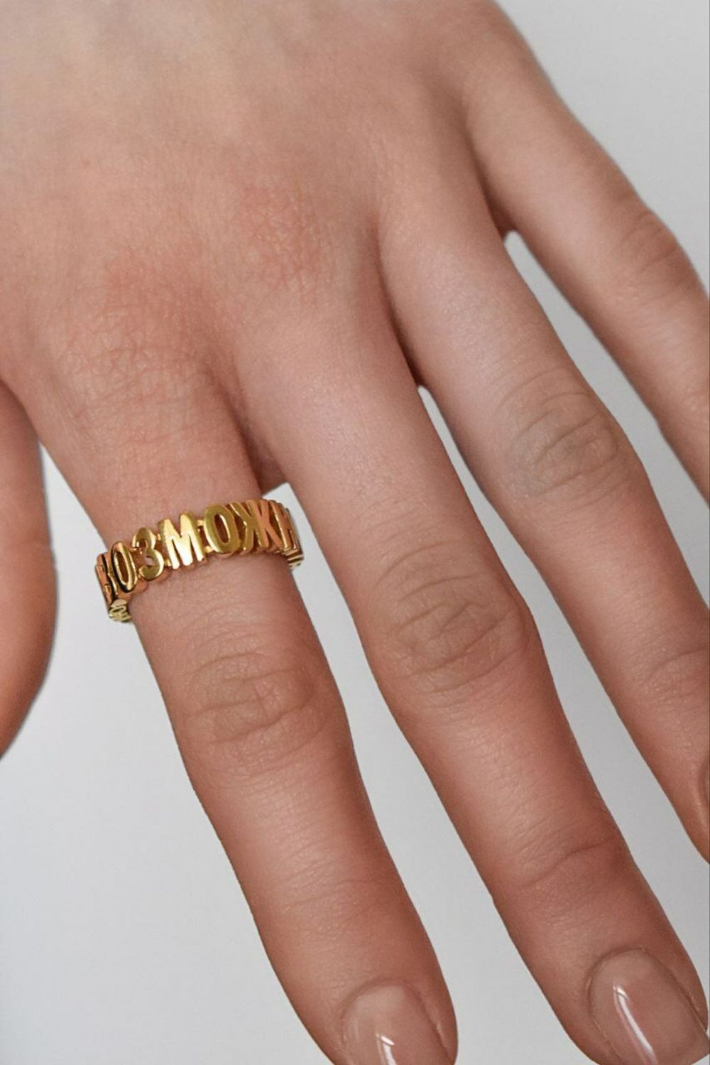 Кольцо Невозможно-возможно, позолота