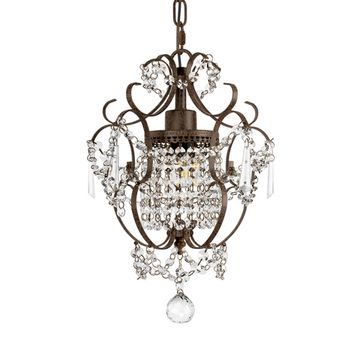 Подвесной светильник 1*E27 10417 BW коричневый Burlesque LOFT IT