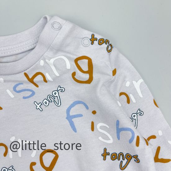 Комплект из капитония "Олененок" синий