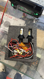 Ходовые огни в поворотники 2 в 1 цоколь 7440 WY21W 42 LED 2835 - (2 шт. / комплект)