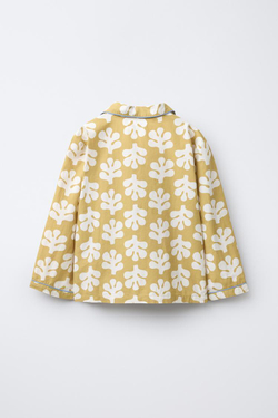 ZARA ПИЖАМА С ПРИНТОМ, ЗЕЛЕНЫЙ