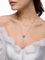 Сотуар "Green heart" Silver