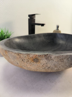 Раковина из речного камня RS-61457 (57*40*15)