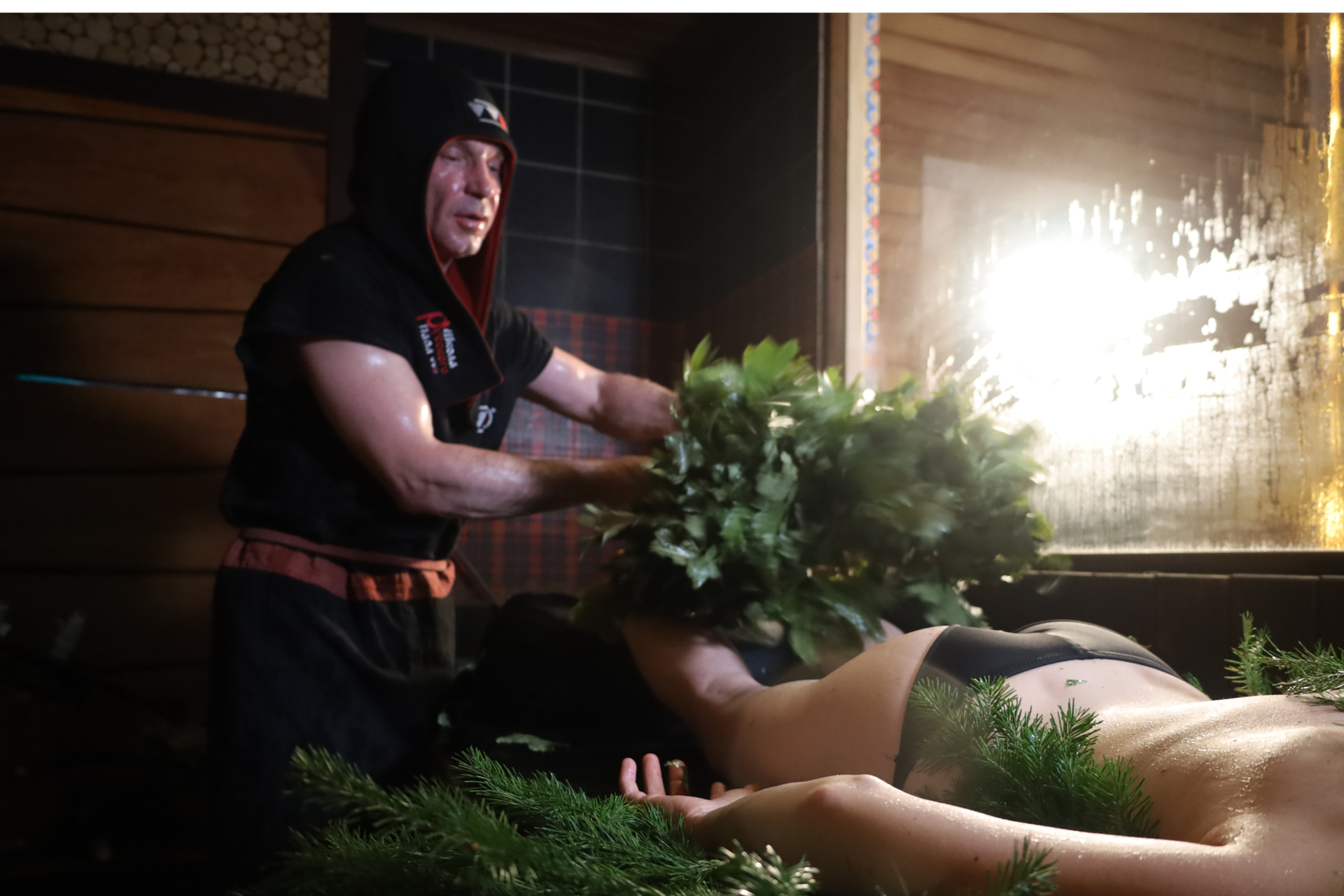 Первый магазин с работающей баней