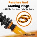 Комплект для автомобиля Toyota Supra 1993-1998 compatible for Lexus SC300 SC400 92-00 Adj. Height Coilover Kit lowering kit