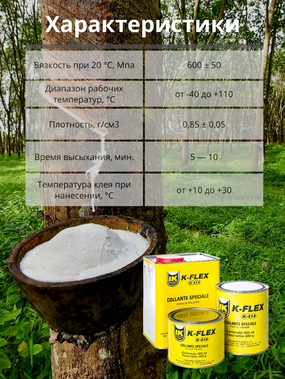 Клей K-FLEX Spezialkleber 220 gr K-414 - 24 шт.