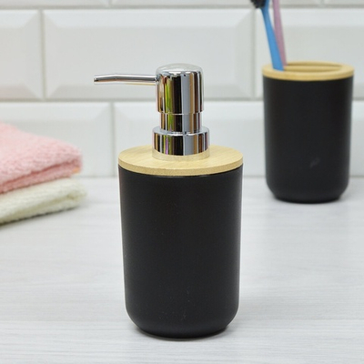 Диспенсер для мыла 300мл 17*7см "Dark"