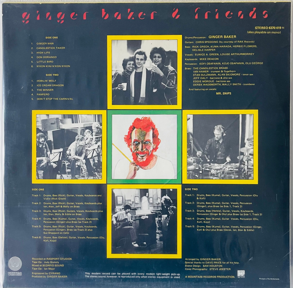 Ginger Baker - Eleven Sides Of Baker