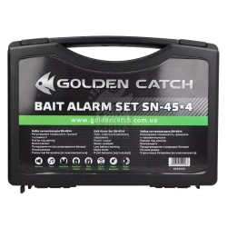 Набор сигнализаторов поклевки GC Bait Alarm Set SN45 (4+1) с пейджером