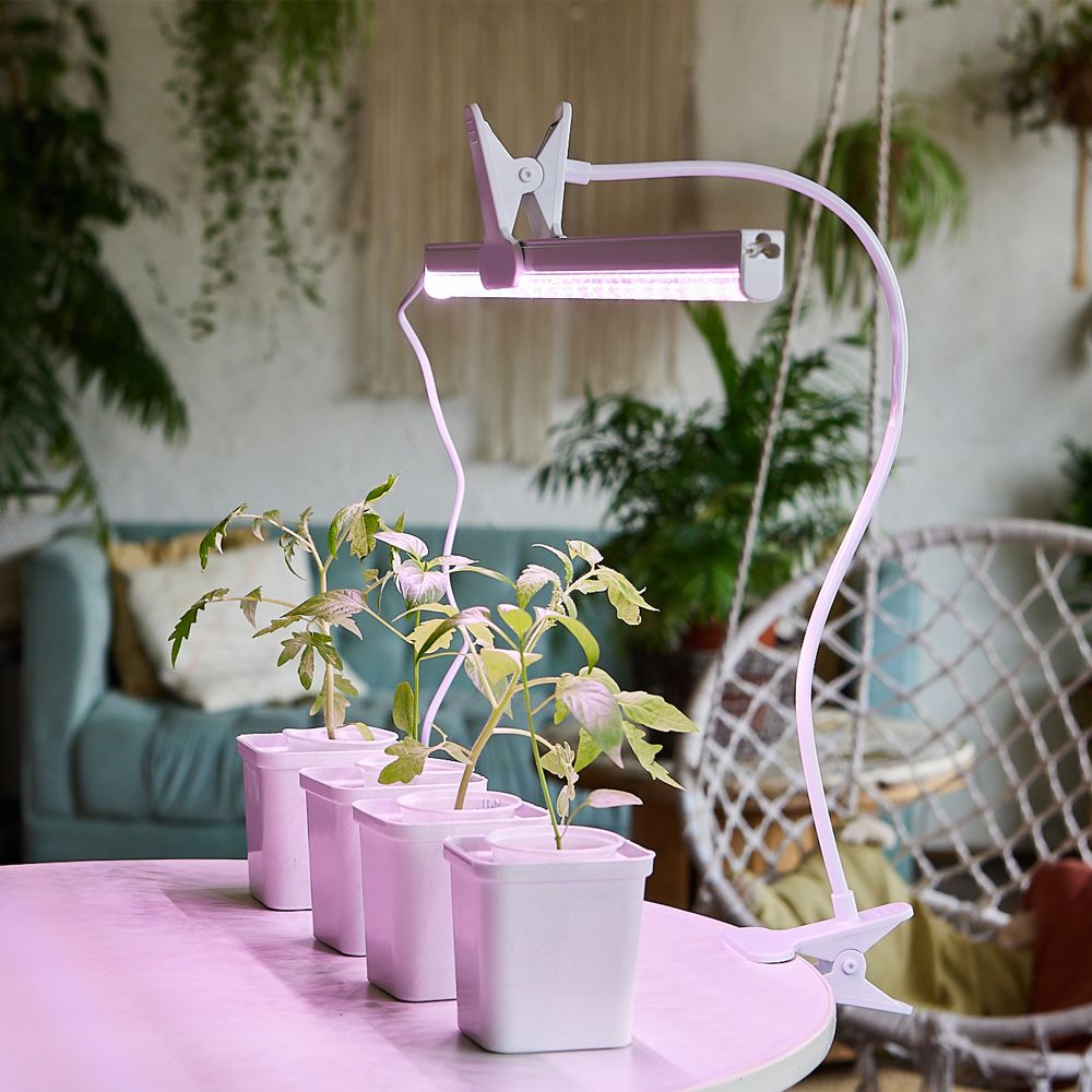 UFP-M04D-600 WHITE POLYBAG Подставка для светильника ULI-P. на прищепке. длина трубки 600мм. Белая. ТM ФитоЛето