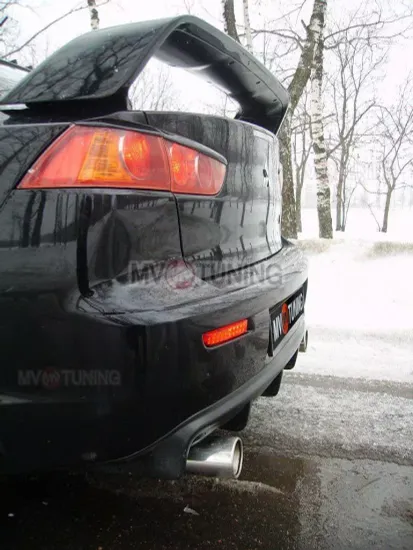 Накладка на задний бампер EVO STYLE для Mitsubishi Lancer 10