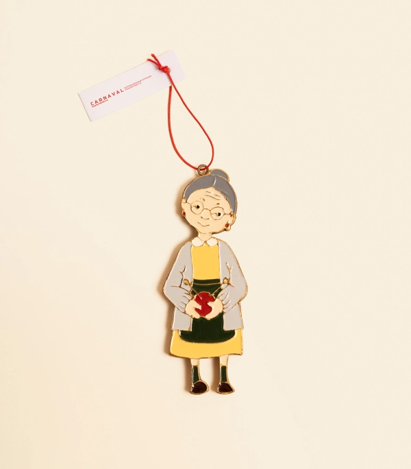 Ёлочная игрушка – Бабушка | carnaval