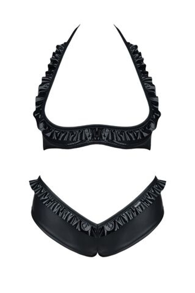 Комплект с открытой грудью Lea (Размер: M) (Цвет: черный)