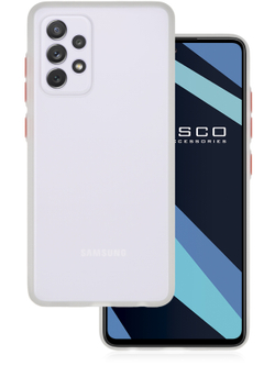 Чехол ROSCO для Samsung Galaxy A72 оптом (арт. SS-A72-ST-TPU-WHITE-RED)