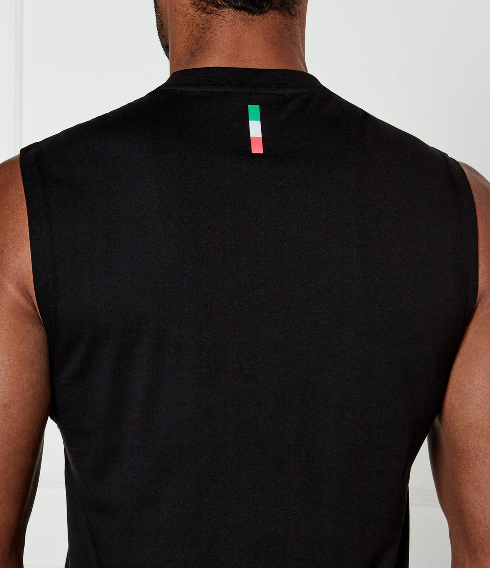 Майка Lamina Tiger Plein Sport - черный(MTK8007 STE001N)