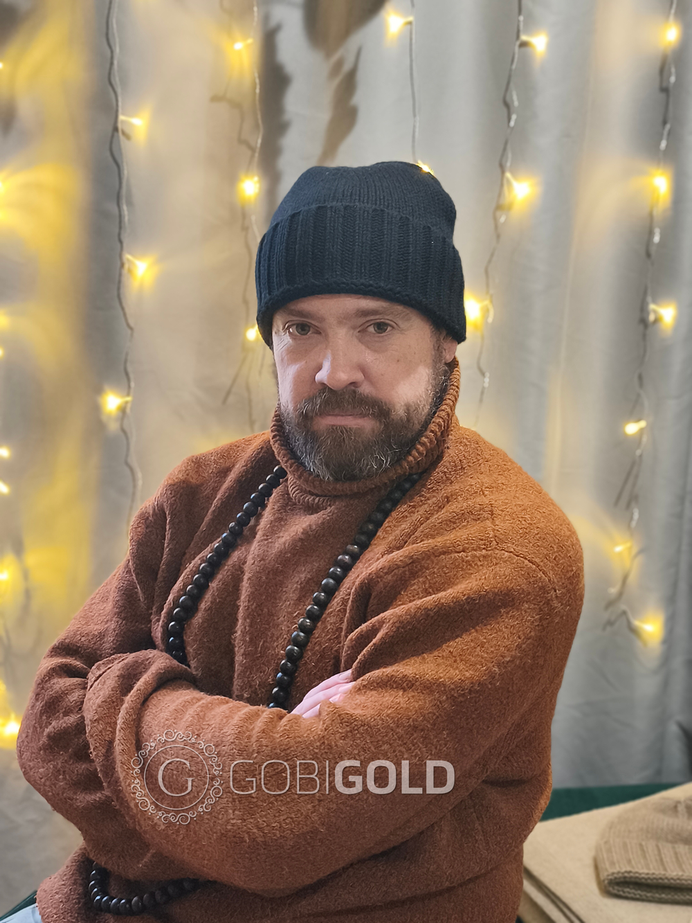 Шапка из 100% кашемира (GOBI) - черная