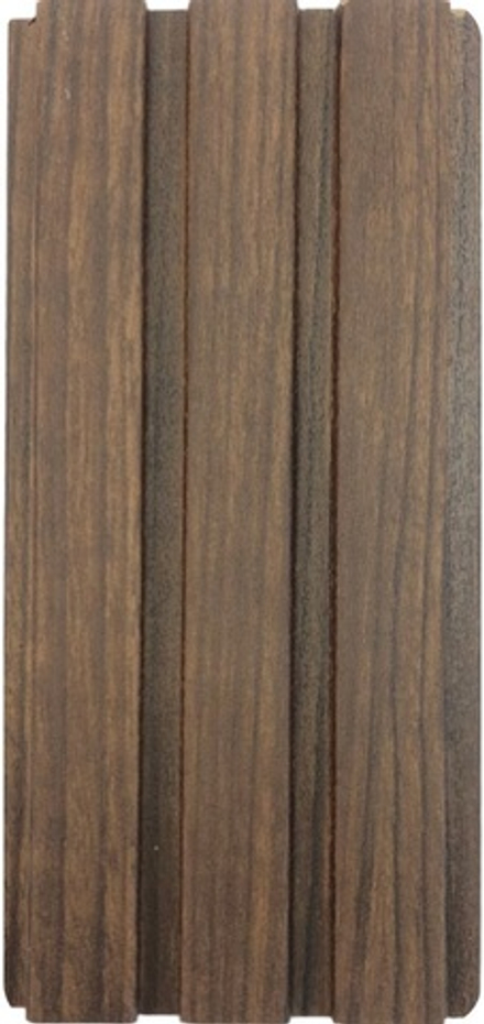 Реечная стеновая панель МДФ, Темный орех