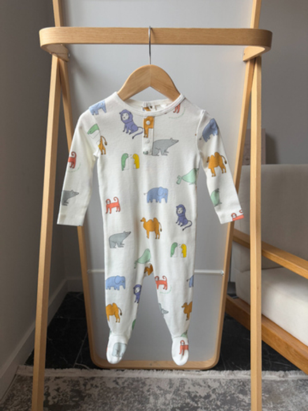 Хлопковый комбинезон-слип Stella McCartney, 68