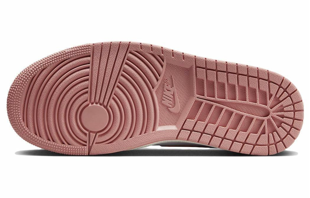 Кроссовки Jordan Air Jordan 1 Mid Se "Red Stardust" (Женская размерная сетка)