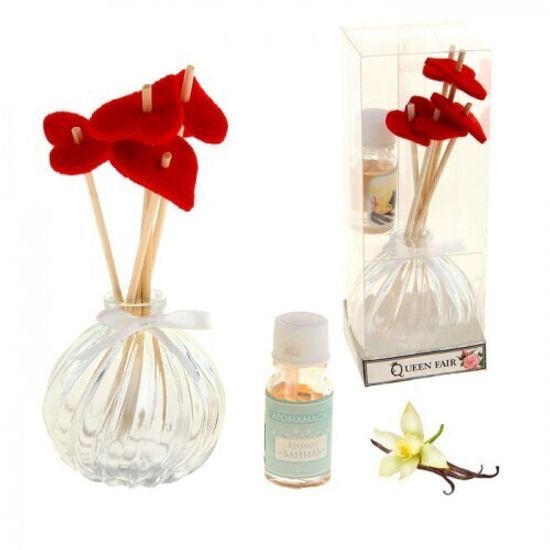 Набор с аромамаслом апельсин "Сердце"