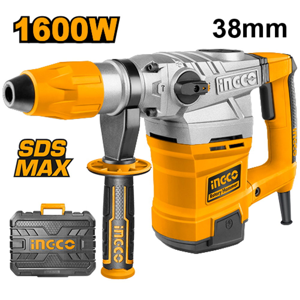 Перфоратор 1600Вт SDS-Max 9дж, кейс