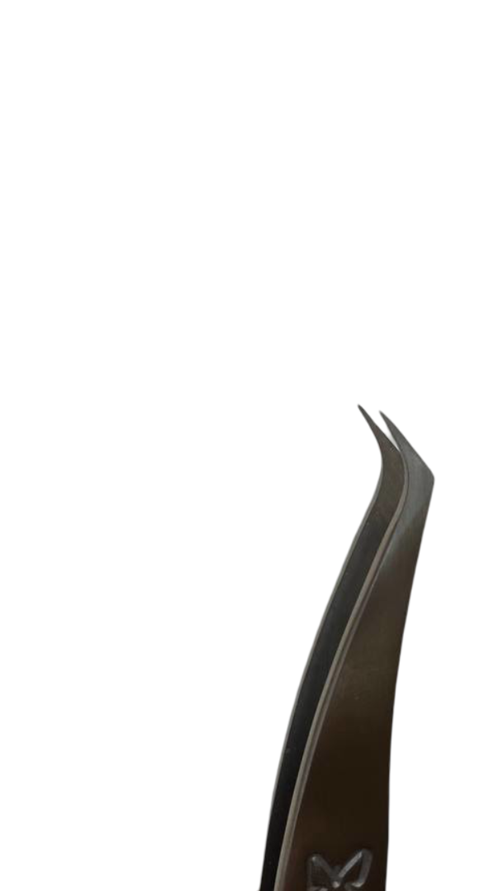 Пинцет для наращивания ресниц 45° №2 BM