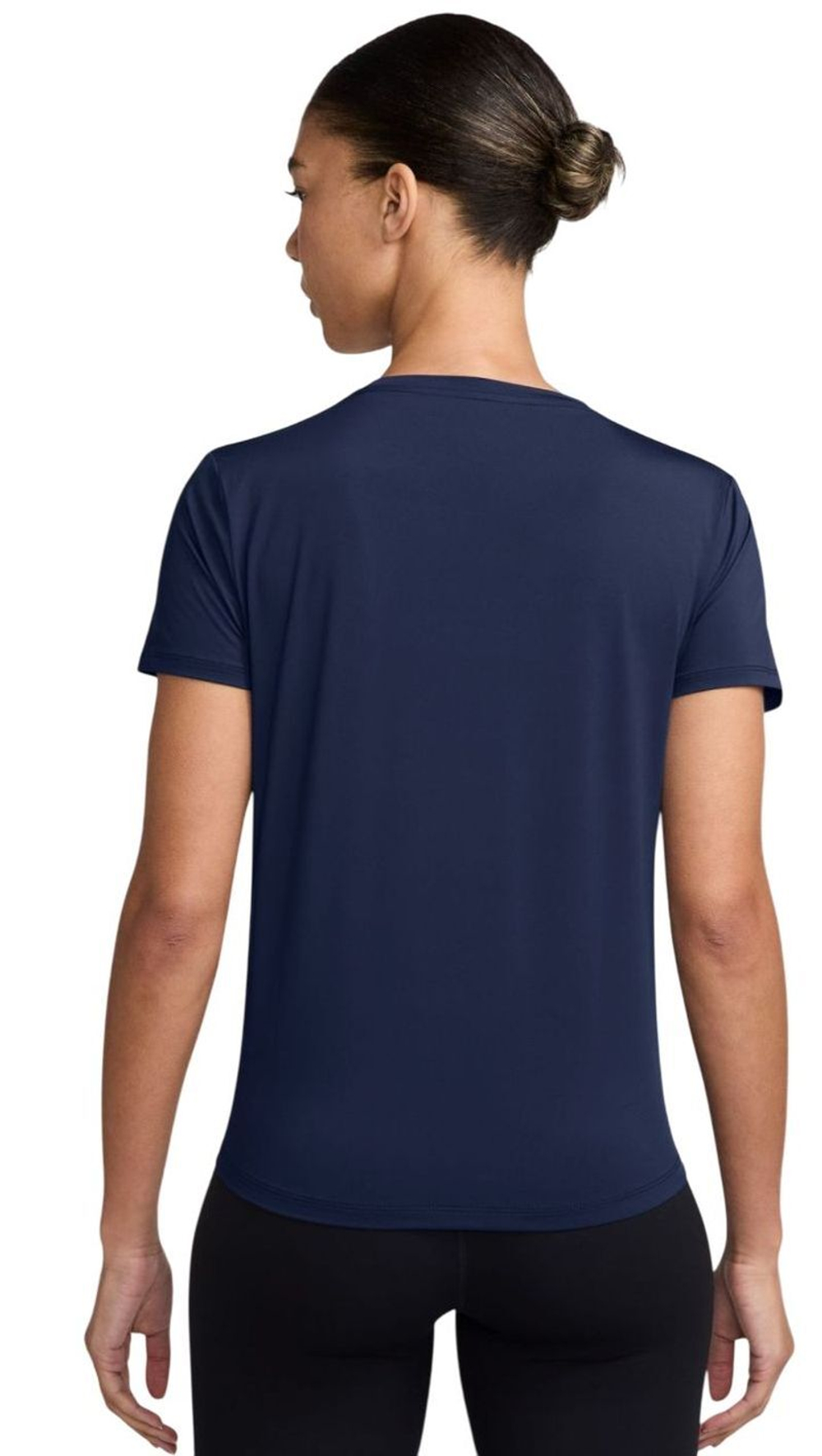Женская теннисная футболка Nike One Classic Dri-Fit - midnight navy/white