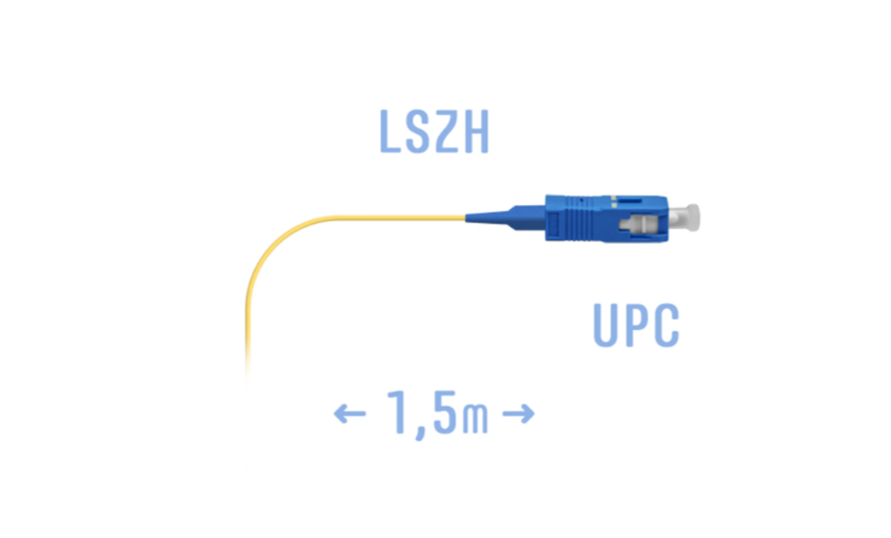 Пигтейл Sc/UPC SM 1.5м