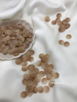 Пуговицы на прокол коричневые с градиентом