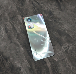 Xiaomi 12 Lite (2203129G) - Задняя крышка (корпус) в сборе  (стеклянная) (ORIG-SP)